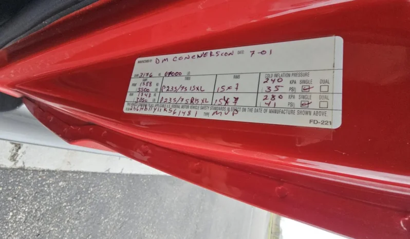 
								2001 Dodge Ram 1500 DMC Conversion Van full									
